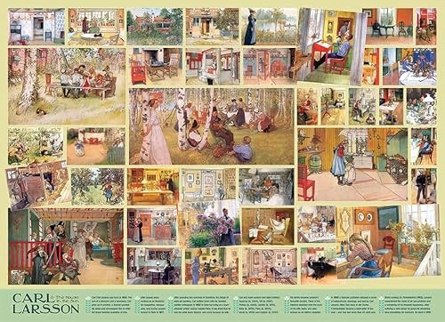 Cobble Hill 1000 Teile Puzzle – Carl Larsson – Musterposter im Lieferumfang enthalten Cobble Hill 1000 Teile Puzzle – Carl Larsson – Musterposter im Lieferumfang enthalten von Cobble Hill