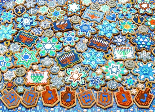 Cobble Hill 1000 Teile Puzzle – Chanukkah Cookies – Probeposter enthalten Cobble Hill 1000 Teile Puzzle – Chanukkah Cookies – Probeposter enthalten von Cobble Hill