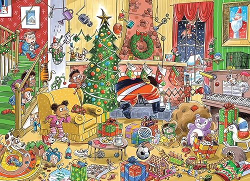Cobble Hill 1000 Teile Puzzle - DoodleTown: Catching Santa - Probeposter enthalten Cobble Hill 1000 Teile Puzzle - DoodleTown: Catching Santa - Probeposter enthalten von Cobble Hill