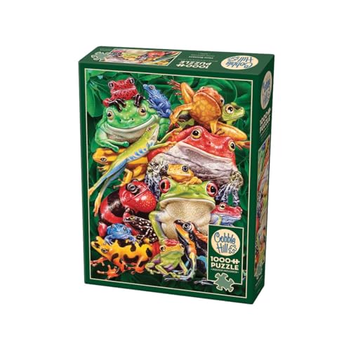 Cobble Hill 1000 Teile Puzzle – Frosch Business – Musterposter im Lieferumfang enthalten Cobble Hill 1000 Teile Puzzle – Frosch Business – Musterposter im Lieferumfang enthalten von Cobble Hill
