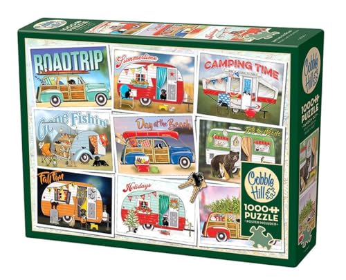 Cobble Hill 1000 Teile Puzzle – Hits The Road – Musterposter im Lieferumfang enthalten Cobble Hill 1000 Teile Puzzle – Hits The Road – Musterposter im Lieferumfang enthalten von Cobble Hill
