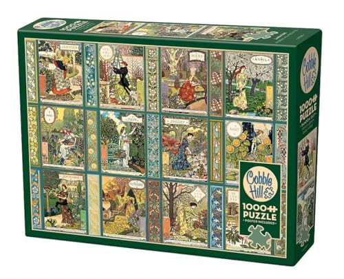 Cobble Hill Puzzle 1000 Teile Gärtner: Gärtner-Kalender - inkl. Musterposter von Cobble Hill