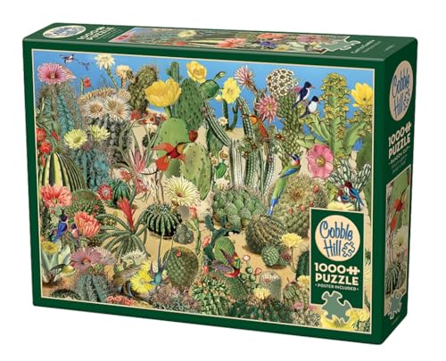 Cobble Hill 1000 Teile Puzzle – Kaktusgarten – Musterposter im Lieferumfang enthalten Cobble Hill 1000 Teile Puzzle – Kaktusgarten – Musterposter im Lieferumfang enthalten von Cobble Hill