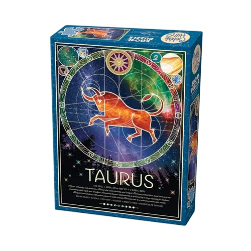 Cobble Hill 3845012 Sternzeichen Stier, Taurus, 500 Teile Puzzle inkl. Puzzleposter für Erwachsene und Kinder ab 12 Jahren, Sternzeichenpuzzle, Astrologie Cobble Hill 3845012 Sternzeichen Stier, Taurus, 500 Teile Puzzle inkl. Puzzleposter für Erwachsene und Kinder ab 12 Jahren, Sternzeichenpuzzle, Astrologie von Cobble Hill