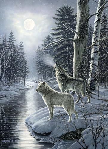 Cobble Hill 51811 - Wolves by Moonlight Cobble Hill 51811 - Wolves by Moonlight von Cobble Hill
