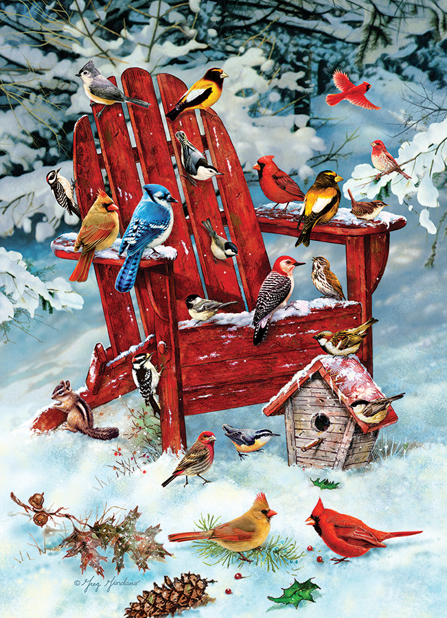 Cobble Hill Adirondack-Vögel 1000 Teile Puzzle Cobble-Hill-40164 Cobble Hill Adirondack-Vögel 1000 Teile Puzzle Cobble-Hill-40164 von Cobble Hill
