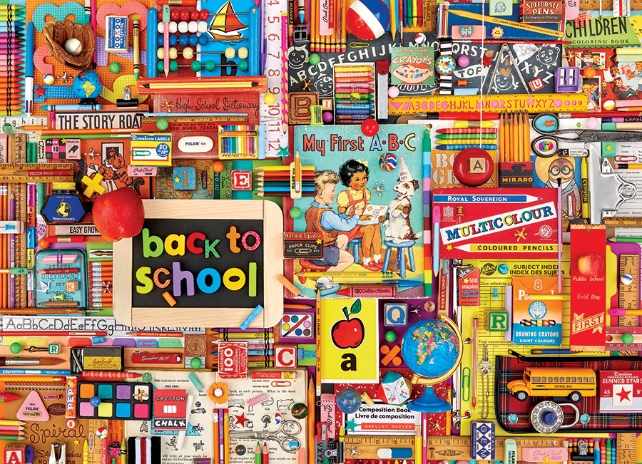 Cobble Hill Back to School 1000 Teile Puzzle Cobble-Hill-40022 Cobble Hill Back to School 1000 Teile Puzzle Cobble-Hill-40022 von Cobble Hill