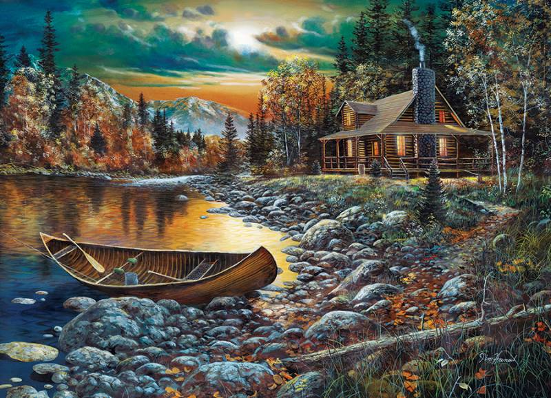 Cobble Hill Bergeinsamkeit 1000 Teile Puzzle Cobble-Hill-40319 von Cobble Hill
