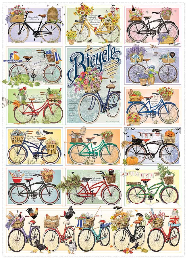 Cobble Hill Bicycles 1000 Teile Puzzle Cobble-Hill-40068 Cobble Hill Bicycles 1000 Teile Puzzle Cobble-Hill-40068 von Cobble Hill