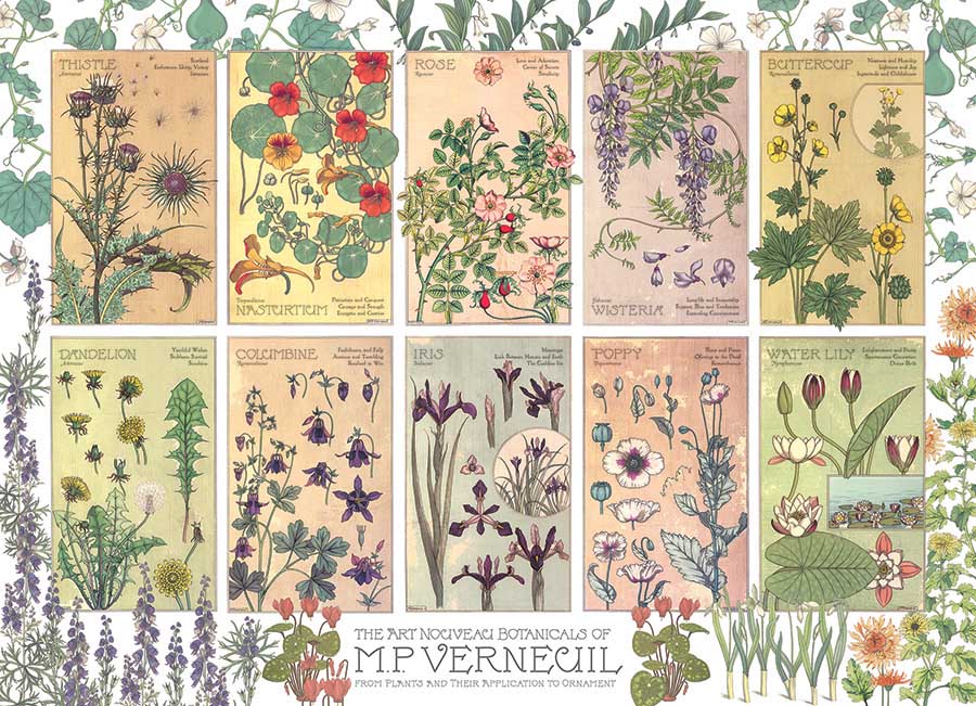 Cobble Hill Botanicals by Verneuil 1000 Teile Puzzle Cobble-Hill-40191 Cobble Hill Botanicals by Verneuil 1000 Teile Puzzle Cobble-Hill-40191 von Cobble Hill
