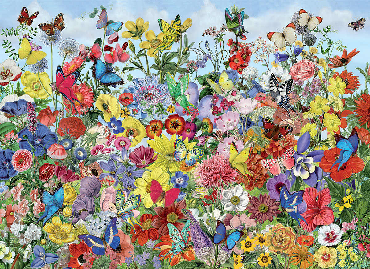Cobble Hill Butterfly Garden 1000 Teile Puzzle Cobble-Hill-40085 Cobble Hill Butterfly Garden 1000 Teile Puzzle Cobble-Hill-40085 von Cobble Hill