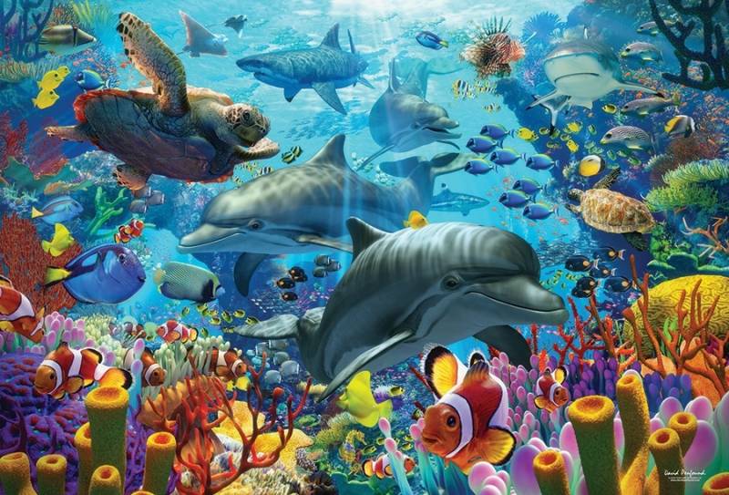 Cobble Hill Coral Sea 2000 Teile Puzzle Cobble-Hill-49007 von Cobble Hill
