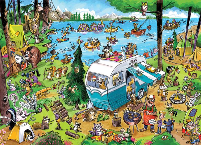 Cobble Hill Der Ruf der Natur 350 Teile Puzzle Cobble-Hill-47024 von Cobble Hill