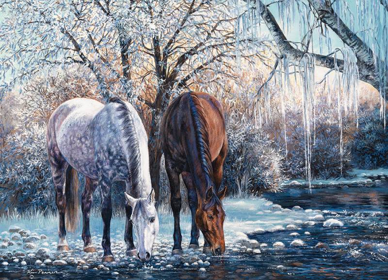 Cobble Hill Die Schönheit des Winters 500 Teile Puzzle Cobble-Hill-45056 von Cobble Hill