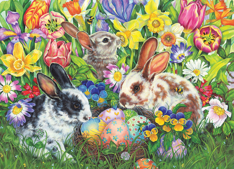 Cobble Hill Easter Bunnies 350 Teile Puzzle Cobble-Hill-47009 Cobble Hill Easter Bunnies 350 Teile Puzzle Cobble-Hill-47009 von Cobble Hill