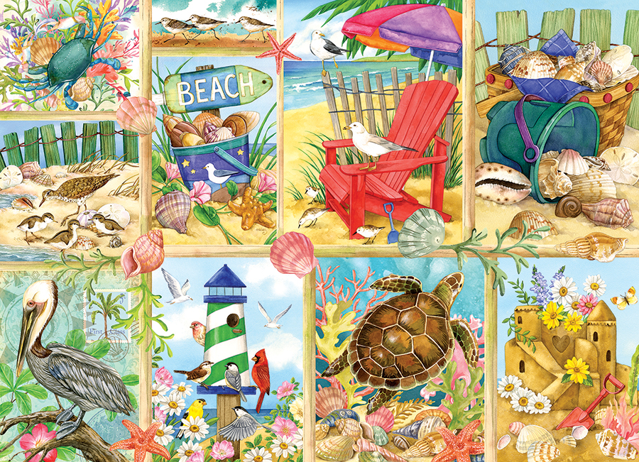 Cobble Hill Ein Tag am Strand 500 Teile Puzzle Cobble-Hill-45109 Cobble Hill Ein Tag am Strand 500 Teile Puzzle Cobble-Hill-45109 von Cobble Hill