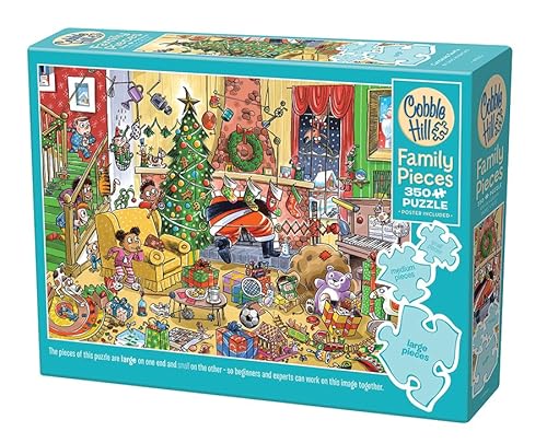 Cobble Hill Family Piece's 350 Puzzle – Fangender Weihnachtsmann – Musterposter im Lieferumfang enthalten Cobble Hill Family Piece's 350 Puzzle – Fangender Weihnachtsmann – Musterposter im Lieferumfang enthalten von Cobble Hill