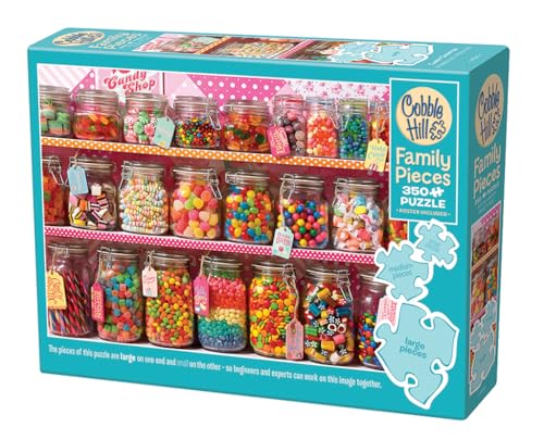 Cobble Hill Family Piece's 350 Puzzle – Süßigkeitenzähler – Musterposter im Lieferumfang enthalten Cobble Hill Family Piece's 350 Puzzle – Süßigkeitenzähler – Musterposter im Lieferumfang enthalten von Cobble Hill