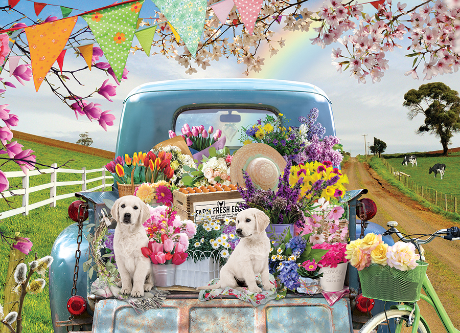 Cobble Hill Frühlingstruck 500 Teile Puzzle Cobble-Hill-45060 Cobble Hill Frühlingstruck 500 Teile Puzzle Cobble-Hill-45060 von Cobble Hill