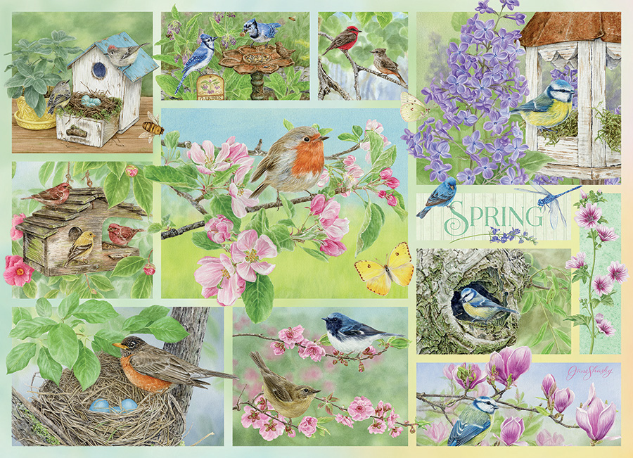 Cobble Hill Garten Vögel im Frühling 500 Teile Puzzle Cobble-Hill-45101 Cobble Hill Garten Vögel im Frühling 500 Teile Puzzle Cobble-Hill-45101 von Cobble Hill