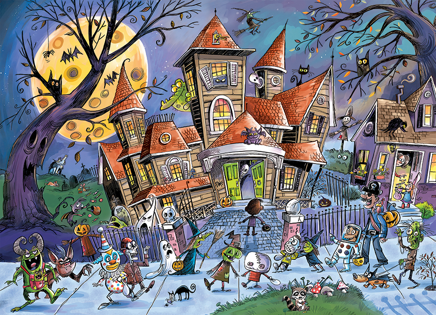 Cobble Hill Haunted House 350 Teile Puzzle Cobble-Hill-47017 Cobble Hill Haunted House 350 Teile Puzzle Cobble-Hill-47017 von Cobble Hill