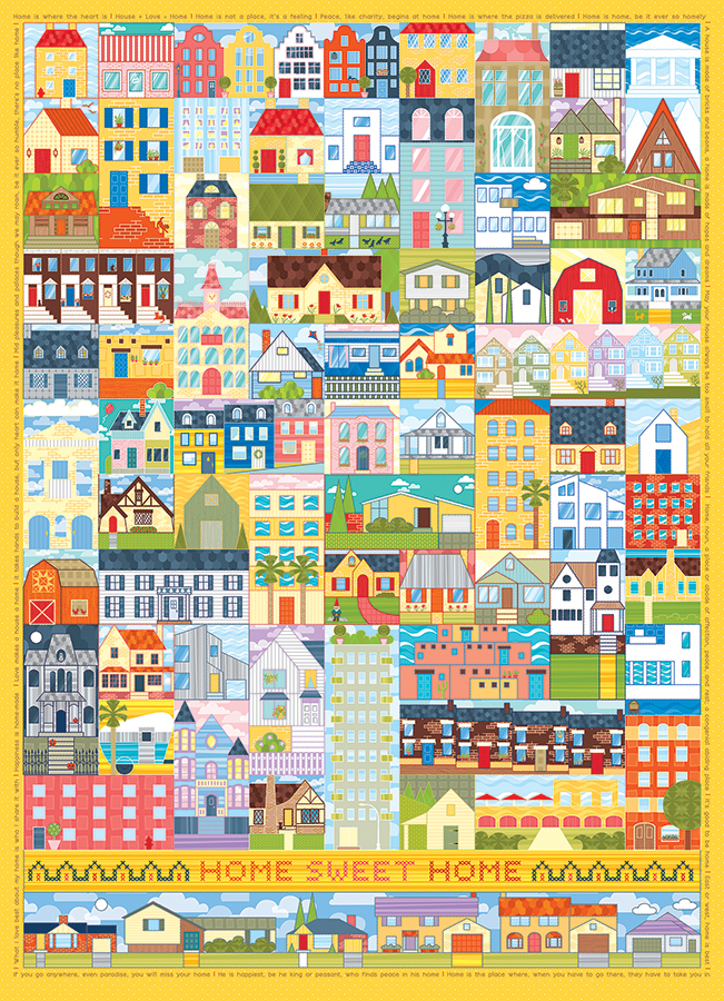 Cobble Hill Home Sweet Home 1000 Teile Puzzle Cobble-Hill-40075 Cobble Hill Home Sweet Home 1000 Teile Puzzle Cobble-Hill-40075 von Cobble Hill
