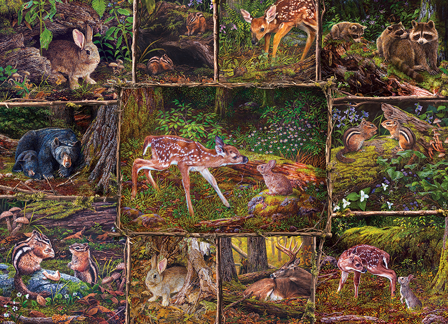 Cobble Hill Into the Woods - Family Pieces 350 Teile Puzzle Cobble-Hill-47049 Cobble Hill Into the Woods - Family Pieces 350 Teile Puzzle Cobble-Hill-47049 von Cobble Hill
