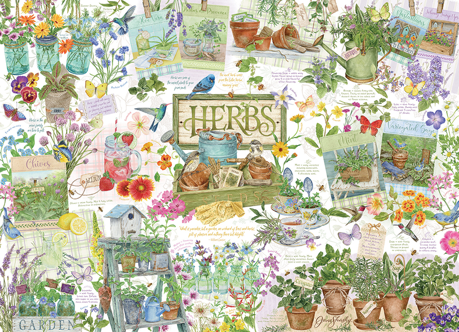 Cobble Hill Kräutergarten 1000 Teile Puzzle Cobble-Hill-40258 Cobble Hill Kräutergarten 1000 Teile Puzzle Cobble-Hill-40258 von Cobble Hill