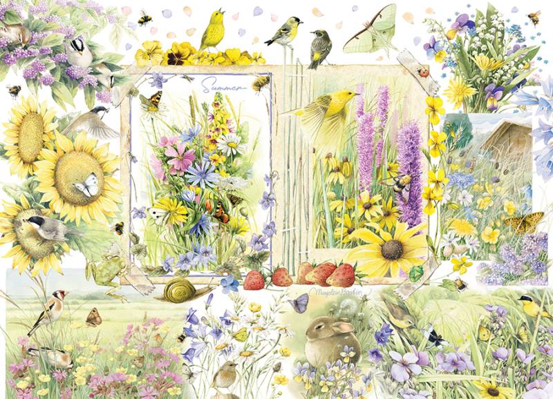Cobble Hill Nature Journal - Sommer 1000 Teile Puzzle Cobble-Hill-40311 von Cobble Hill