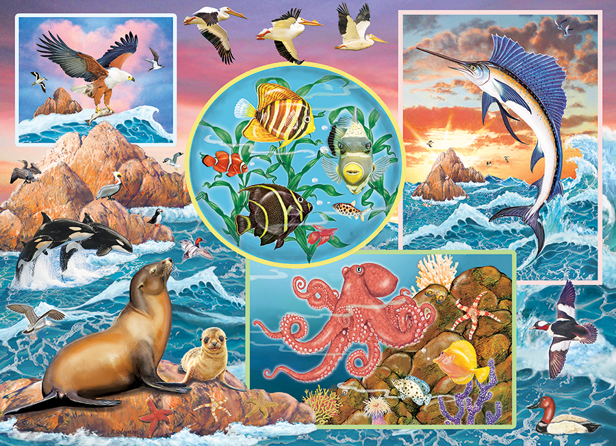 Cobble Hill Ocean Magic 350 Teile Puzzle Cobble-Hill-47003 Cobble Hill Ocean Magic 350 Teile Puzzle Cobble-Hill-47003 von Cobble Hill