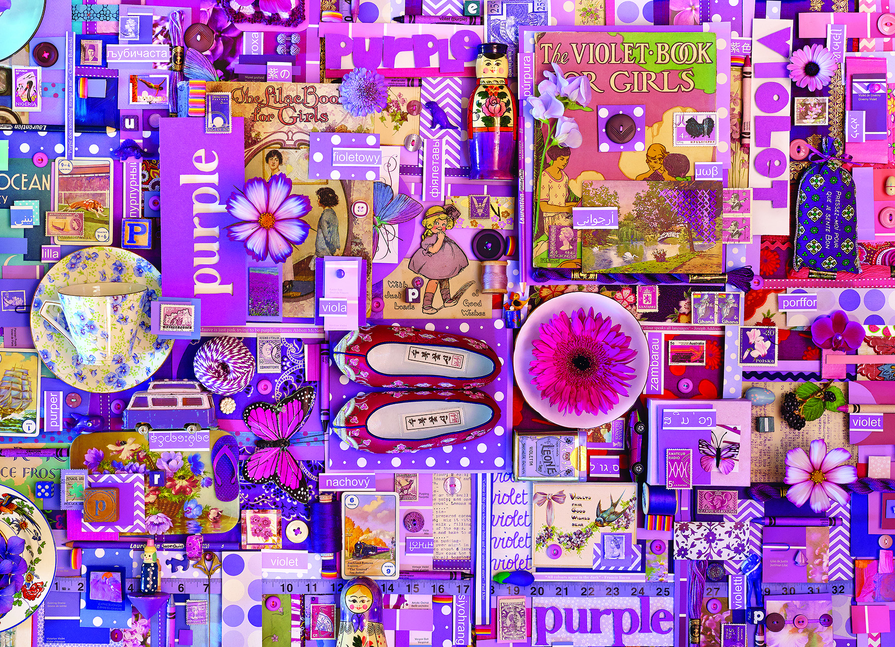 Cobble Hill Purple 1000 Teile Puzzle Cobble-Hill-40061 Cobble Hill Purple 1000 Teile Puzzle Cobble-Hill-40061 von Cobble Hill