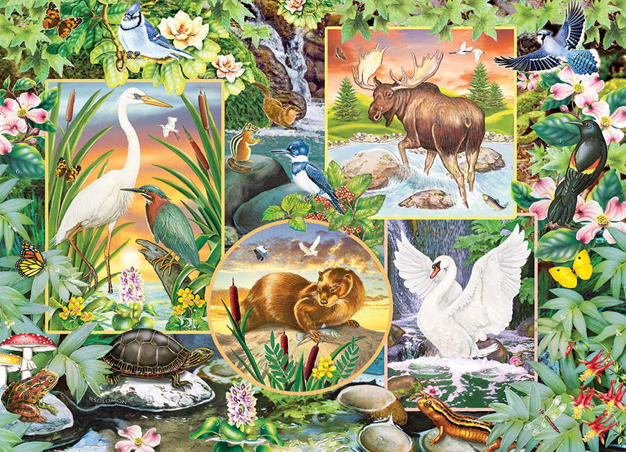 Cobble Hill River Magic 350 Teile Puzzle Cobble-Hill-47001 Cobble Hill River Magic 350 Teile Puzzle Cobble-Hill-47001 von Cobble Hill