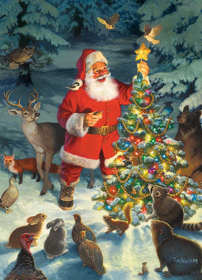 Cobble Hill Santa's Tree 1000 Teile Puzzle Cobble-Hill-40222 von Cobble Hill