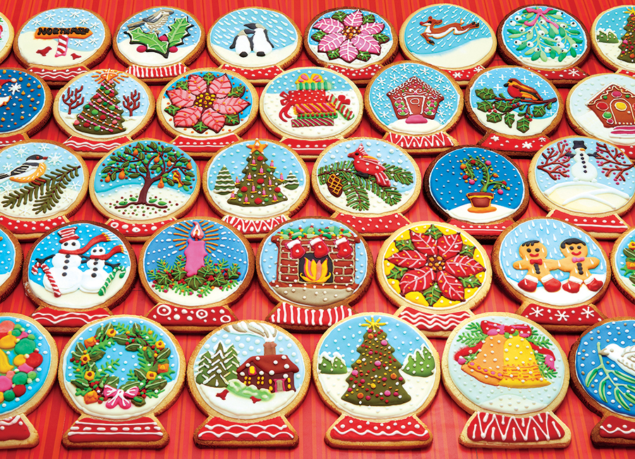 Cobble Hill Schneekugel-Kekse 1000 Teile Puzzle Cobble-Hill-40260 Cobble Hill Schneekugel-Kekse 1000 Teile Puzzle Cobble-Hill-40260 von Cobble Hill