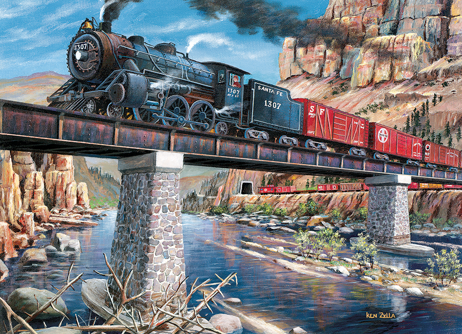 Cobble Hill Stein, Stahl und Dampf 1000 Teile Puzzle Cobble-Hill-40240 Cobble Hill Stein, Stahl und Dampf 1000 Teile Puzzle Cobble-Hill-40240 von Cobble Hill
