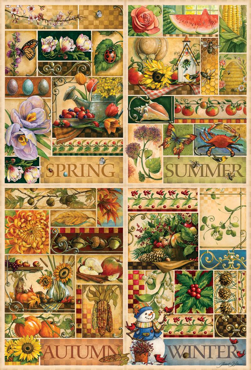 Cobble Hill The Four Seasons 2000 Teile Puzzle Cobble-Hill-49012 Cobble Hill The Four Seasons 2000 Teile Puzzle Cobble-Hill-49012 von Cobble Hill