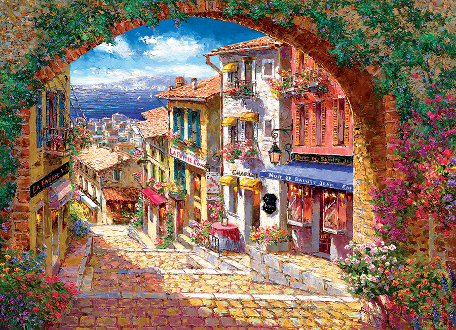 Cobble Hill Torbogen in Cagnes 500 Teile Puzzle Cobble-Hill-45084 Cobble Hill Torbogen in Cagnes 500 Teile Puzzle Cobble-Hill-45084 von Cobble Hill