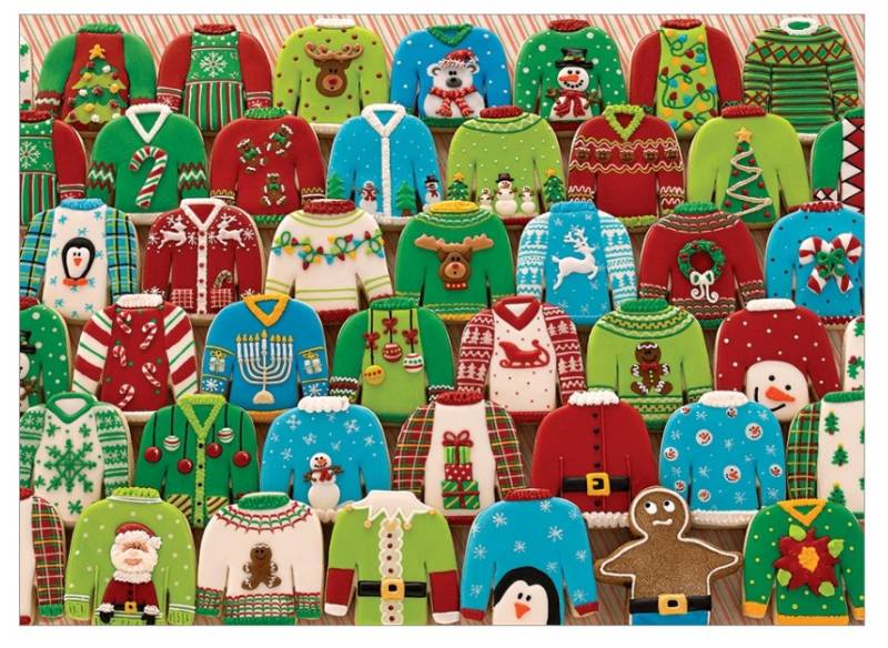 Cobble Hill Ugly Xmas Sweaters 1000 Teile Puzzle Cobble-Hill-40124 von Cobble Hill