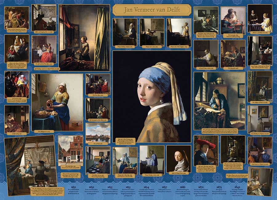 Cobble Hill Vermeer 1000 Teile Puzzle Cobble-Hill-40104 Cobble Hill Vermeer 1000 Teile Puzzle Cobble-Hill-40104 von Cobble Hill