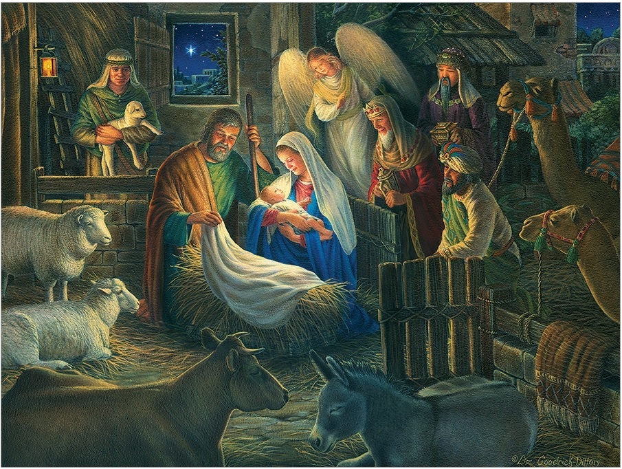 Cobble Hill XXL Teile - Away in a Manger 500 Teile Puzzle Cobble-Hill-45057 Cobble Hill XXL Teile - Away in a Manger 500 Teile Puzzle Cobble-Hill-45057 von Cobble Hill