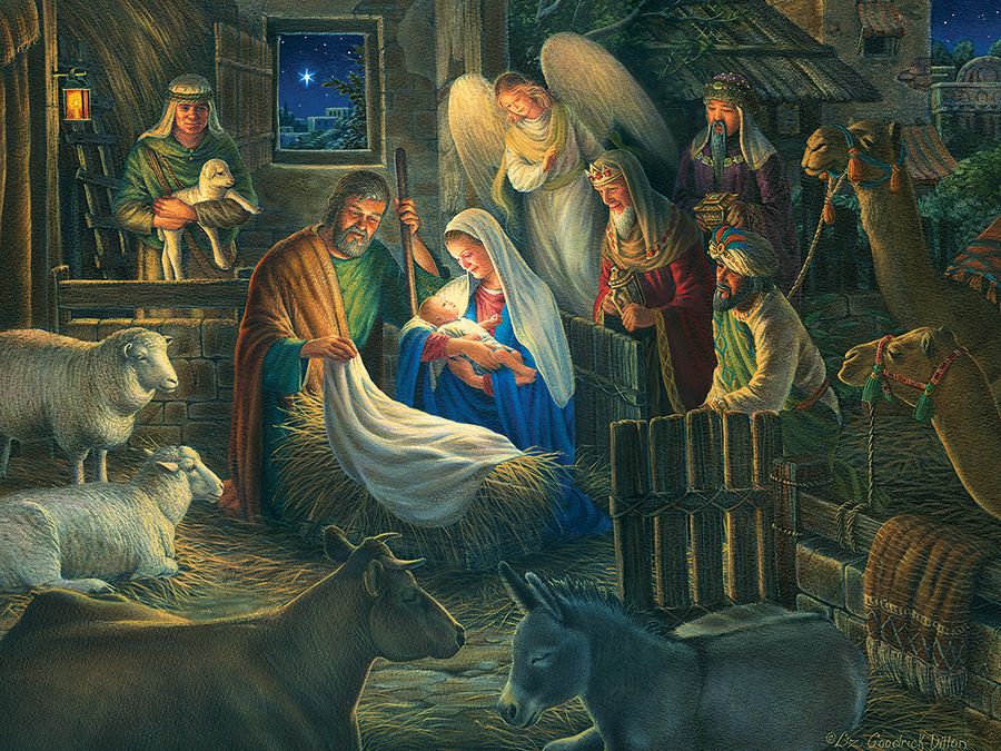 Cobble Hill XXL Teile - Away in a Manger 500 Teile Puzzle Cobble-Hill-45057 Cobble Hill XXL Teile - Away in a Manger 500 Teile Puzzle Cobble-Hill-45057 von Cobble Hill