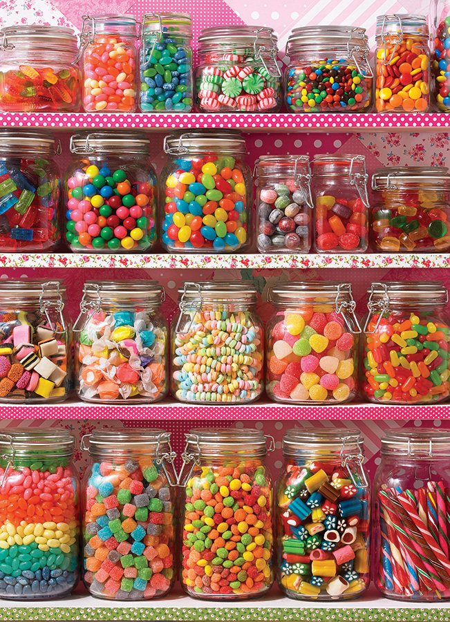 Cobble Hill XXL Teile - Candy Shelf 500 Teile Puzzle Cobble-Hill-45031 Cobble Hill XXL Teile - Candy Shelf 500 Teile Puzzle Cobble-Hill-45031 von Cobble Hill