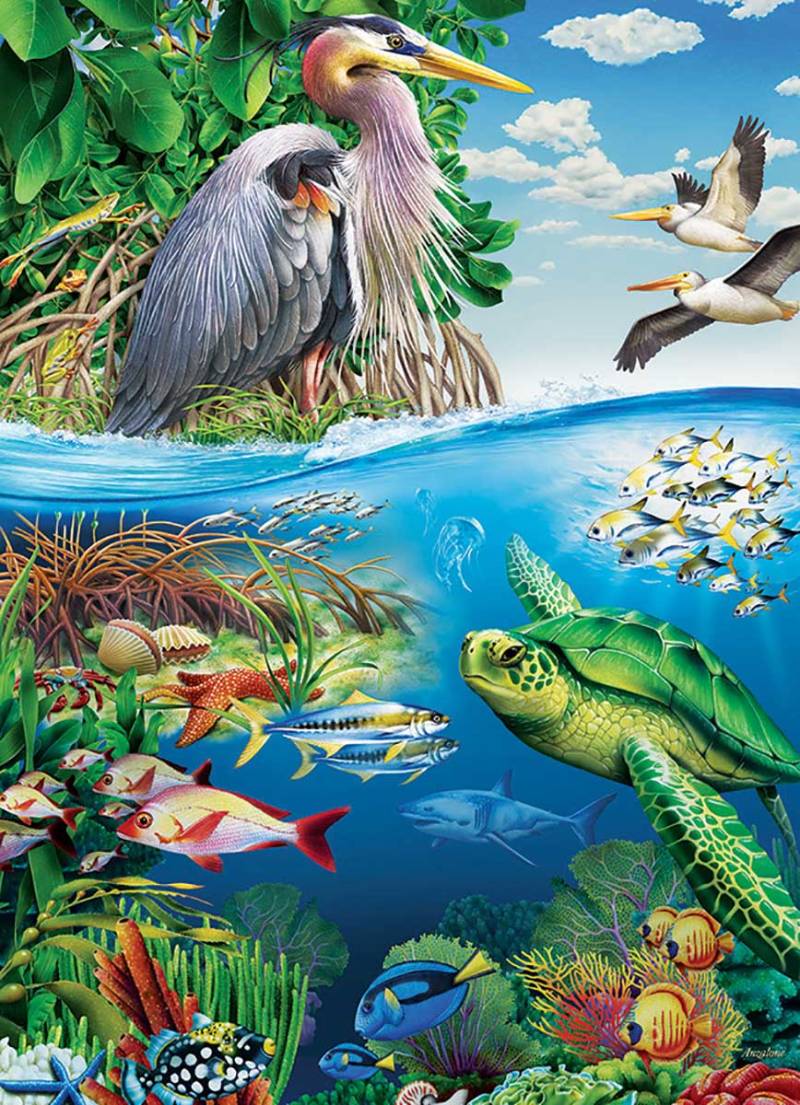 Cobble Hill XXL Teile - Earth Day 350 Teile Puzzle Cobble-Hill-47011 von Cobble Hill