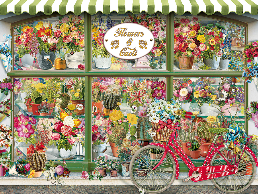 Cobble Hill XXL Teile - Flowers and Cacti Shop 275 Teile Puzzle Cobble-Hill-48016 Cobble Hill XXL Teile - Flowers and Cacti Shop 275 Teile Puzzle Cobble-Hill-48016 von Cobble Hill