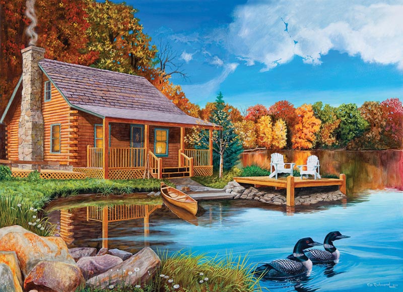 Cobble Hill XXL Teile - Loon Lake 500 Teile Puzzle Cobble-Hill-45067 Cobble Hill XXL Teile - Loon Lake 500 Teile Puzzle Cobble-Hill-45067 von Cobble Hill
