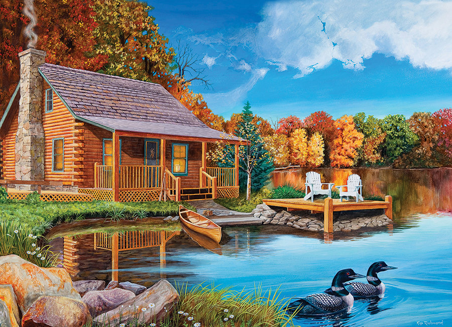 Cobble Hill XXL Teile - Loon Lake 500 Teile Puzzle Cobble-Hill-45067 Cobble Hill XXL Teile - Loon Lake 500 Teile Puzzle Cobble-Hill-45067 von Cobble Hill