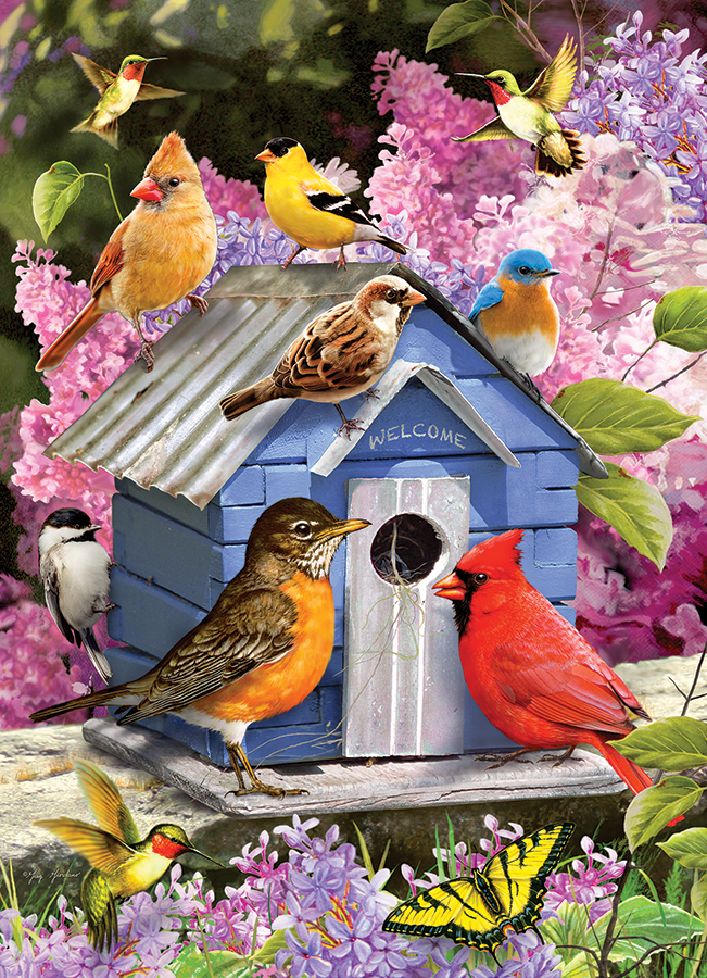 Cobble Hill XXL Teile - Spring Birdhouse 500 Teile Puzzle Cobble-Hill-45042 Cobble Hill XXL Teile - Spring Birdhouse 500 Teile Puzzle Cobble-Hill-45042 von Cobble Hill