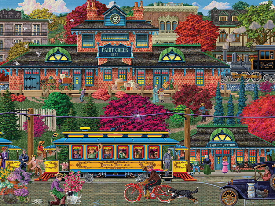 Cobble Hill XXL Teile - Trolley Station 275 Teile Puzzle Cobble-Hill-48019 Cobble Hill XXL Teile - Trolley Station 275 Teile Puzzle Cobble-Hill-48019 von Cobble Hill