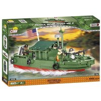 COBI 2238 - Historical Collection, Patrol Boat River MK II, VIETNAM WAR, 615 Klemmbausteine 4 Figuren COBI 2238 - Historical Collection, Patrol Boat River MK II, VIETNAM WAR, 615 Klemmbausteine 4 Figuren von Cobi GmbH
