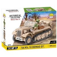COBI 2273 - Historical Collection, WWII, Sd.Kfz.10 DEMAG D7, Bausatz, 1 Figur von Cobi GmbH